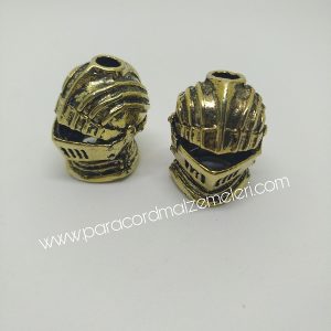 Paracord Aksesuar Şovalye Boncuk Gold Renk - Görsel 7