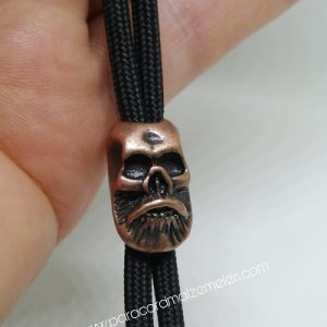 Paracord Aksesuar Figür Viking Savaşçı Bakır Renk - Görsel 1