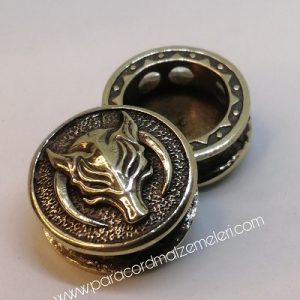 Paracord Aksesuar Börü Bronz Renk - Görsel 1