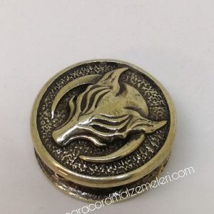 Paracord Aksesuar Börü Bronz Renk - Görsel 5