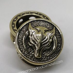Paracord Aksesuar Börü Bronz Renk - Görsel 3