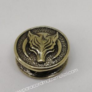 Paracord Aksesuar Börü Bronz Renk - Görsel 2