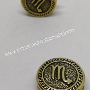 Paracord Aksesuar Burçlar Akrep Burcu Bronz Renk - Görsel 2