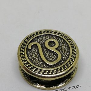 Paracord Aksesuar Burçlar Aslan Burcu Bronz Renk - Görsel 2