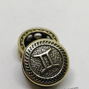 Paracord Aksesuar Burçlar İkizler Burcu Bronz Renk - Görsel 1