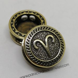 Paracord Aksesuar Burçlar Koç Burcu Bronz Renk - Görsel 1