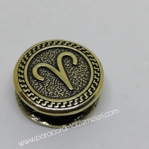 Paracord Aksesuar Burçlar Koç Burcu Bronz Renk - Görsel 3