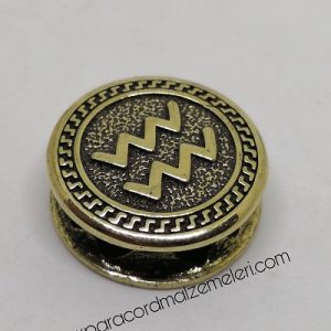 Paracord Aksesuar Burçlar Kova Burcu Bronz Renk - Görsel 3