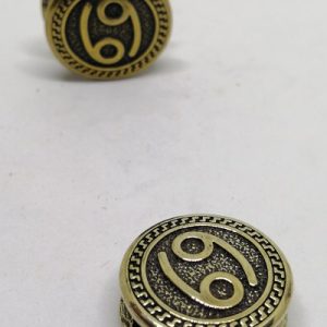 Paracord Aksesuar Burçlar Yengeç Burcu Bronz Renk - Görsel 3