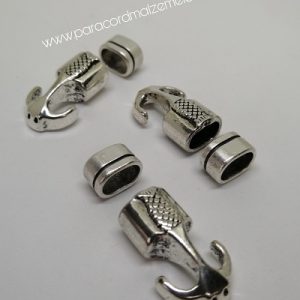 Paracord Aksesuar Çapa Klips Nokta Motif Desenli Set Gümüş Renk - Görsel 4