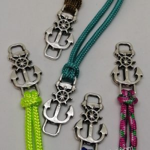 Paracord Aksesuar Çapa Model A Gümüş Renk - Görsel 1