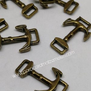 Paracord Aksesuar Çapa Bronz Renk - Görsel 2