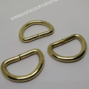 Paracord Aksesuar D Model Büyük Boy Halka Gold Renk - Görsel 2