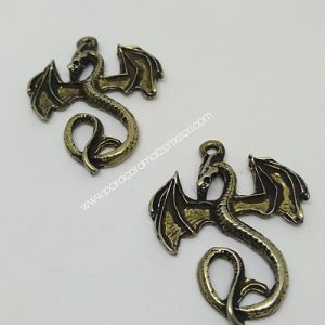 Paracord Aksesuar Ejderha Model Bronz Renk - Görsel 2