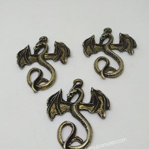 Paracord Aksesuar Ejderha Model Bronz Renk - Görsel 1