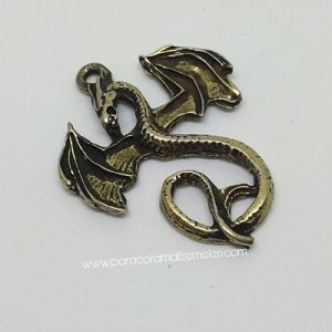 Paracord Aksesuar Ejderha Model Bronz Renk - Görsel 3