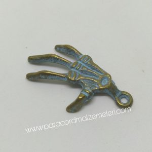 Paracord Aksesuar İskelet El Boncuk - Görsel 4
