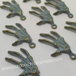 Paracord Aksesuar İskelet El Boncuk - Görsel 2