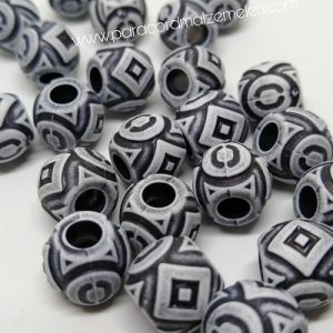 Paracord Aksesuar Etnik Desen Boncuk - Görsel 3