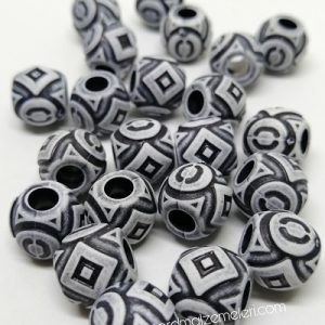 Paracord Aksesuar Etnik Desen Boncuk - Görsel 1