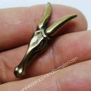 Paracord Aksesuar Figür İnatçı Keçi Bronz Renk - Görsel 1