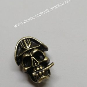 Paracord Aksesuar Figür Korsan Bronz Renk (Kusurlu ) - Görsel 2