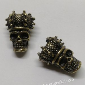 Paracord Aksesuar Figür King of The Dead Bronz Renk - Görsel 4