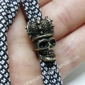 Paracord Aksesuar Figür King of The Dead Bronz Renk - Görsel 2