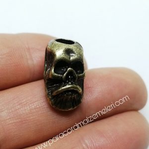Paracord Aksesuar Figür Viking Savaşçı Bronz Renk - Görsel 4