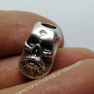 Paracord Aksesuar Figür Viking Savaşçı Gümüş Renk - Görsel 1