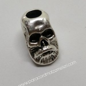 Paracord Aksesuar Figür Viking Savaşçı Gümüş Renk - Görsel 3