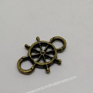 Paracord Aksesuar Orta Boy Gemici Dümeni Bronz Renk - Görsel 4