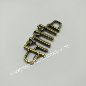 Paracord Bileklik Aksesuar Göktürk Alfabesi - Görsel 5
