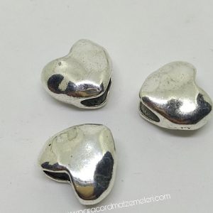 Paracord Aksesuar Kalp Desen Gümüş Renk - Görsel 4