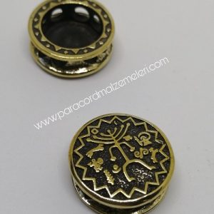 Paracord Aksesuar Kam Davulu Model A Bronz Renk - Görsel 3