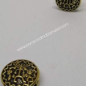 Paracord Aksesuar Kam Davulu Model A Bronz Renk - Görsel 2