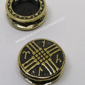 Paracord Aksesuar Kam Davulu Model C Bronz Renk - Görsel 3