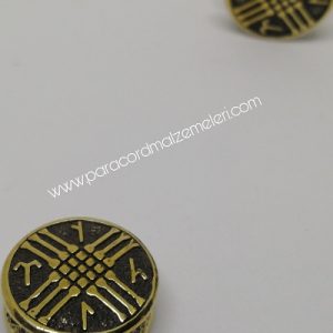 Paracord Aksesuar Kam Davulu Model C Bronz Renk - Görsel 2