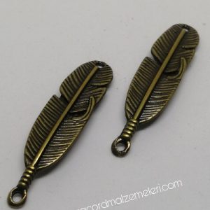 Paracord Aksesuar Kanat Bronz Renk - Görsel 2