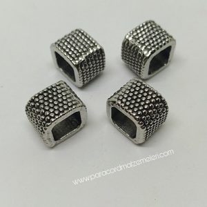 Paracord Aksesuar Kare Nokta Desen Boncuk - Görsel 2