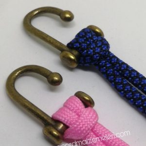 Paracord Aksesuar Klips Antik U Model Bronz Renk - Görsel 5