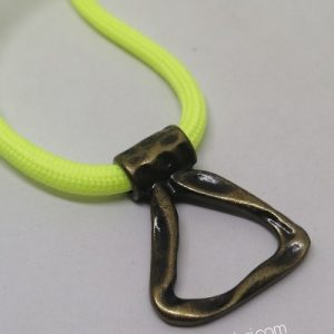 Paracord Aksesuar Kolye Klips Bermuda Bronz Renk - Görsel 2