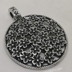 Paracord Aksesuar Kolye Yaşam Çiçeği - Görsel 1