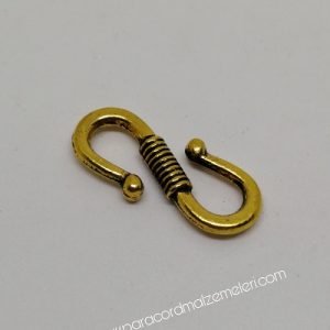 Paracord Aksesuar S Kanca Bronz Renk - Görsel 3