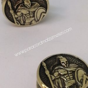 Paracord Aksesuar Spartan Savaşçı Bronz Renk - Görsel 5