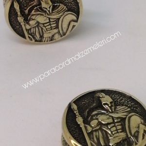 Paracord Aksesuar Spartan Savaşçı Bronz Renk - Görsel 4