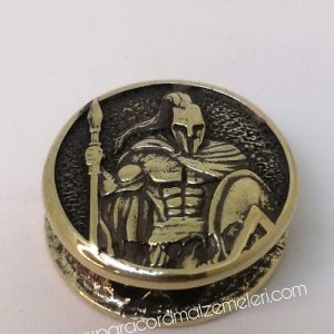 Paracord Aksesuar Spartan Savaşçı Bronz Renk - Görsel 1