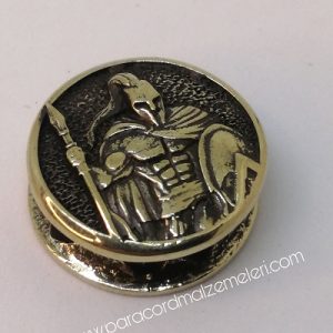 Paracord Aksesuar Spartan Savaşçı Bronz Renk - Görsel 2
