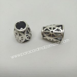 Paracord Aksesuar Stopper Gümüş Renk - Görsel 3