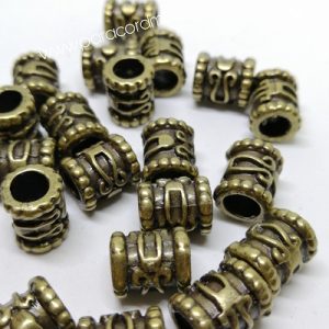 Paracord Aksesuar Viking Desen Boncuk Bronz Renk - Görsel 2